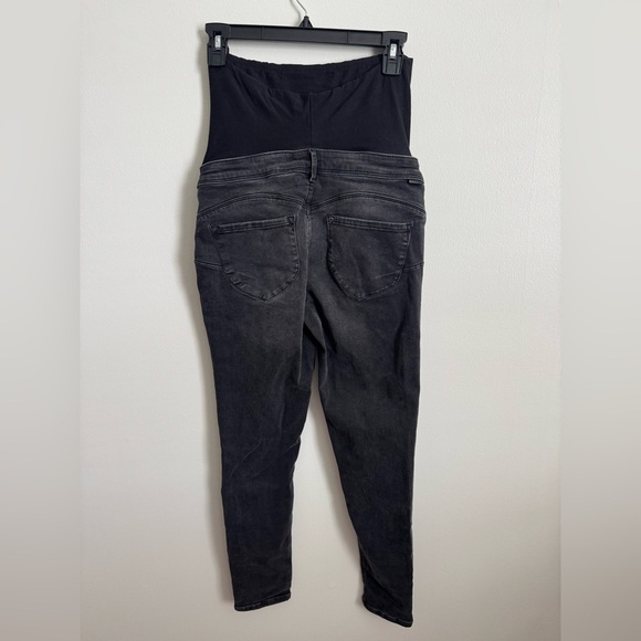 H&M maternity black skinny jeans size small - Picture 3 of 4